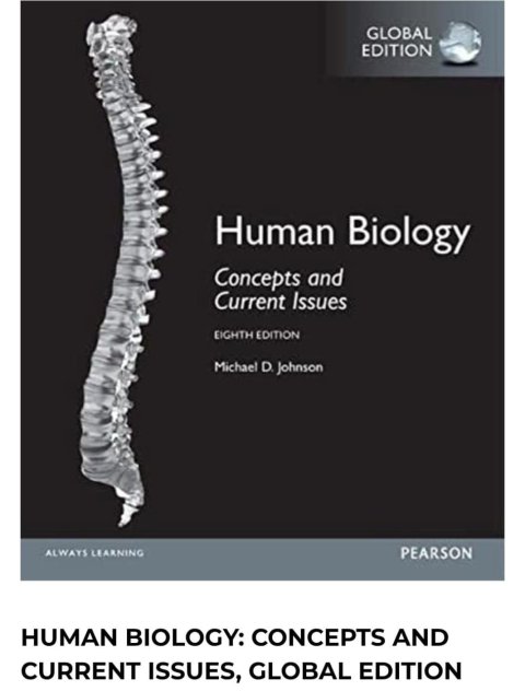 Modified MasteringBiology for Johnson, Human Biology: Concepts and Current Issues